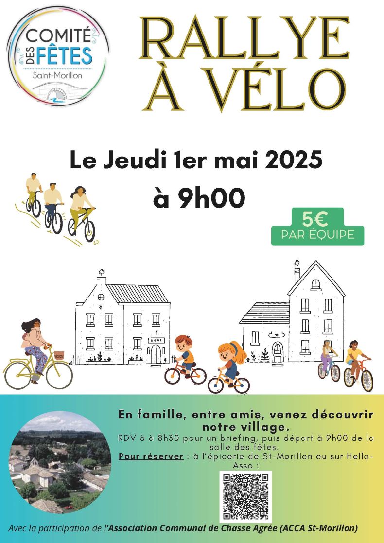 AFFICHE RALLYE VELO