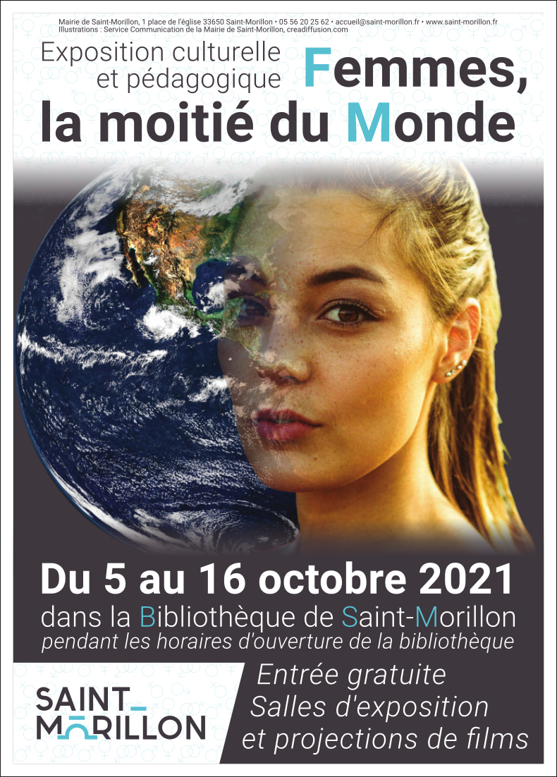 2021 10 0516 Affiche Exposition Femmes la moitié du Monde