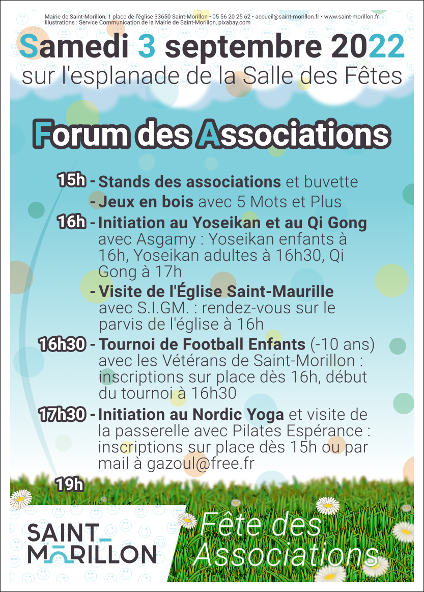 2022 09 03 Affiche Forum des associations