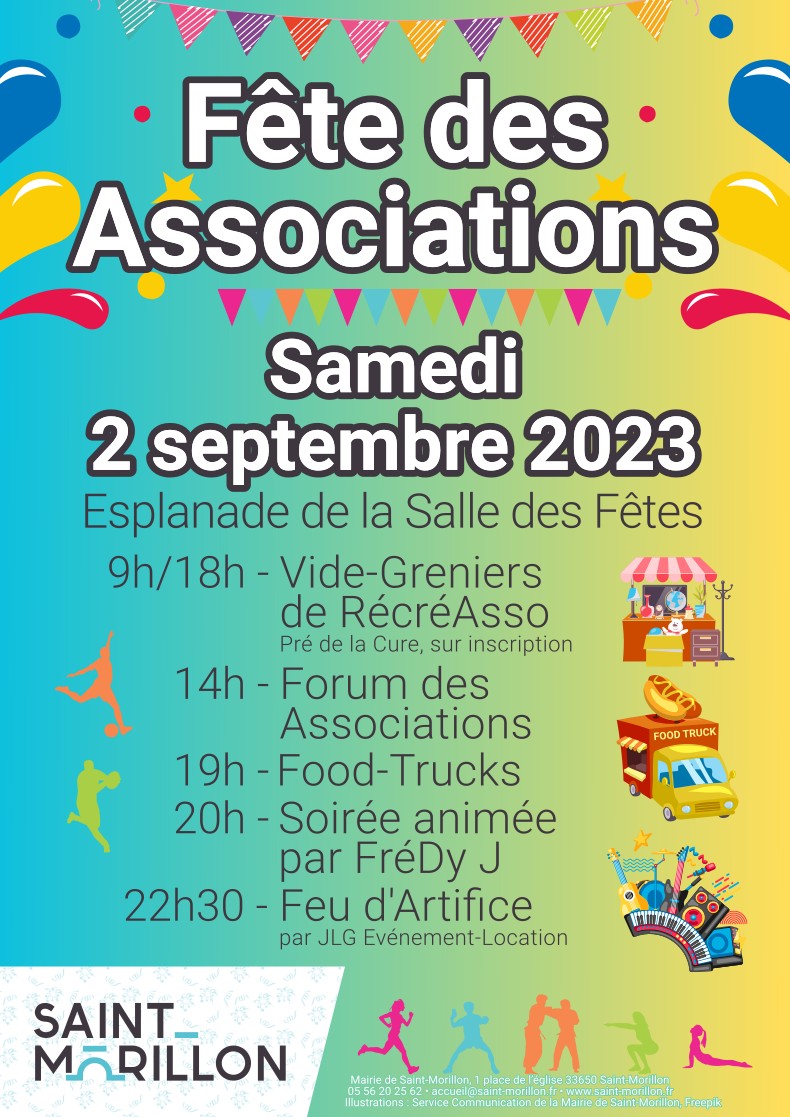 2023 09 02 Affiche Fête des associations