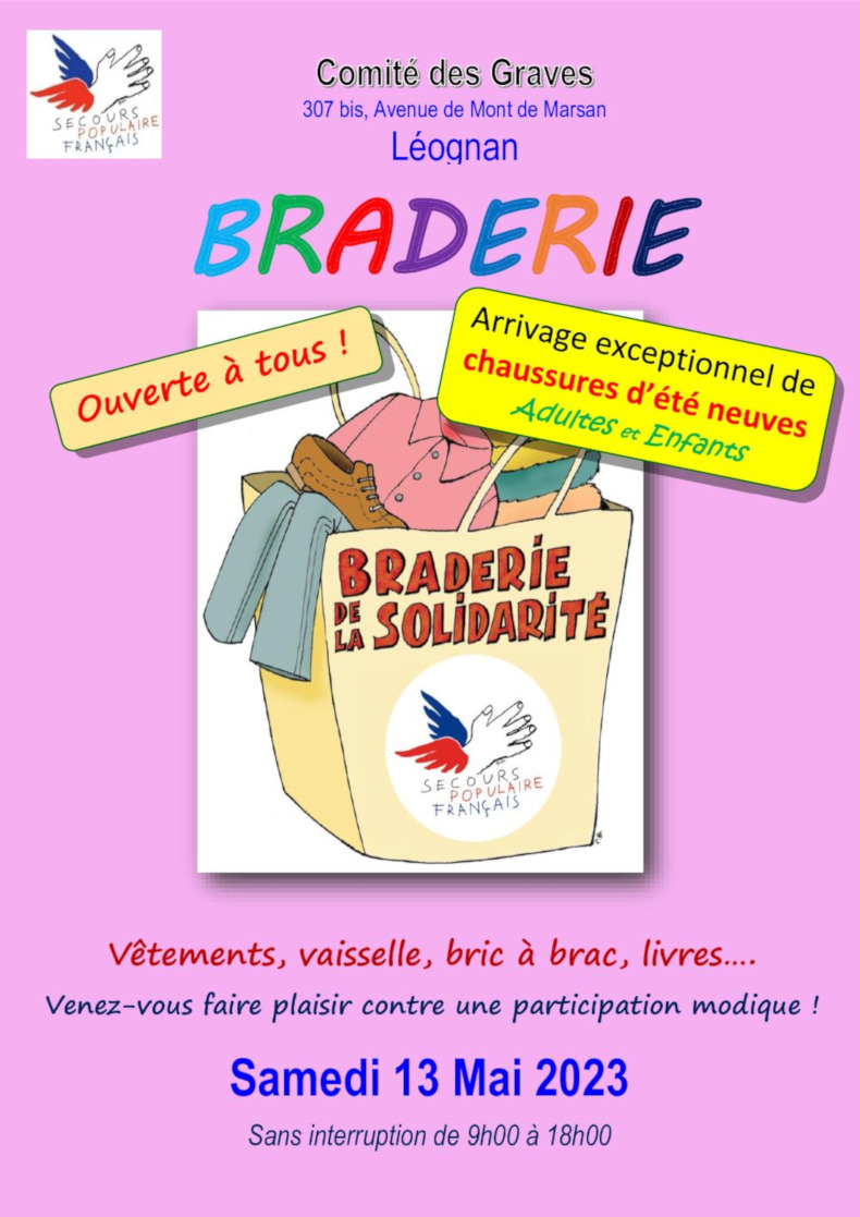 AFFICHE BRADERIE MAI 2023 790px