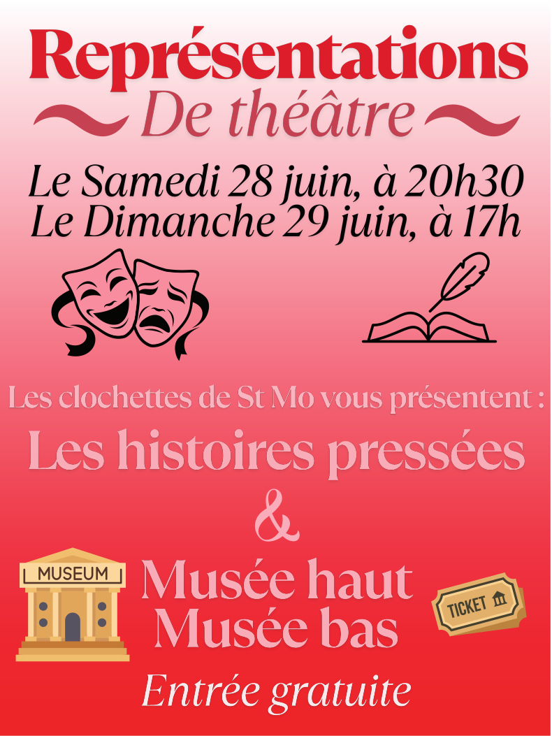 Affiche théâtre 2025