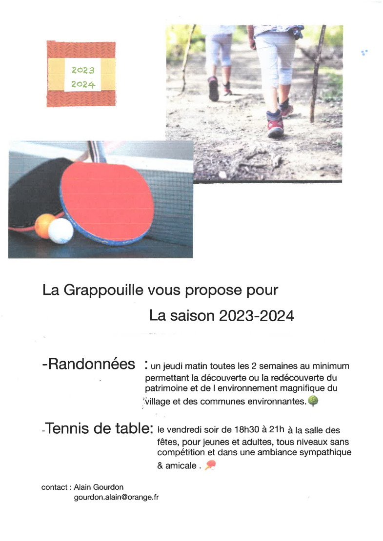 La Grappouille 2023 2024