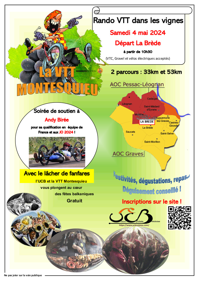 randonnee vtt montesquieu affiche