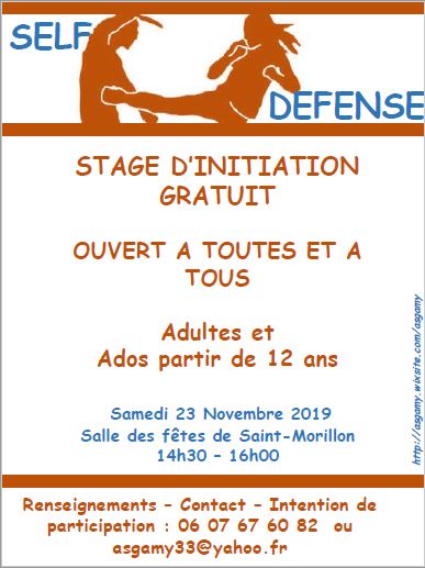self def nov 2019