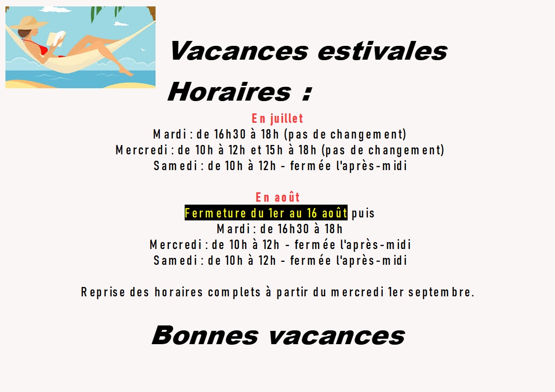 Horaires ETE 2021 3