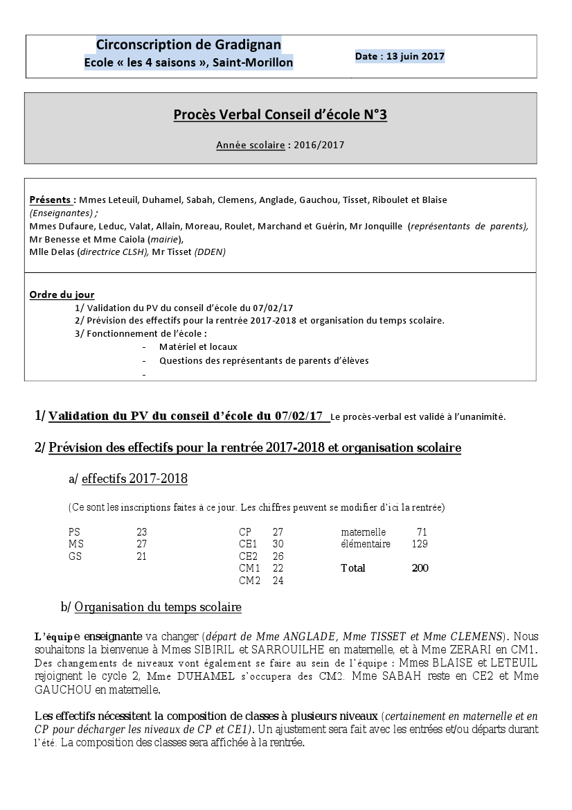 PV conseil du 13.06.17