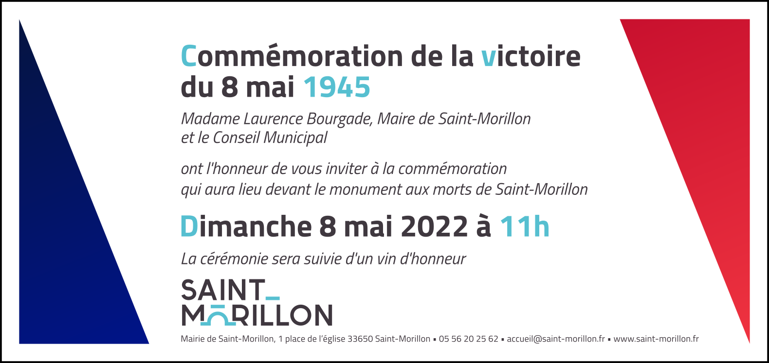 2022 05 08 Carte commémoration victoire 8 mai 1945 recto seul 2