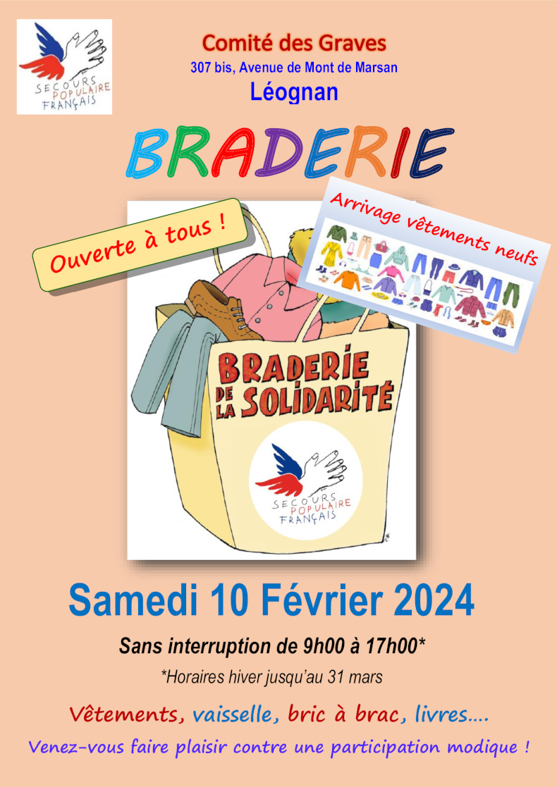 AFFICHE BRADERIE FEV 2024
