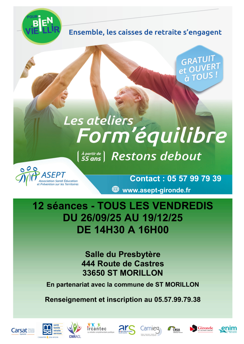 Atelier ASEPT Form Equilibre