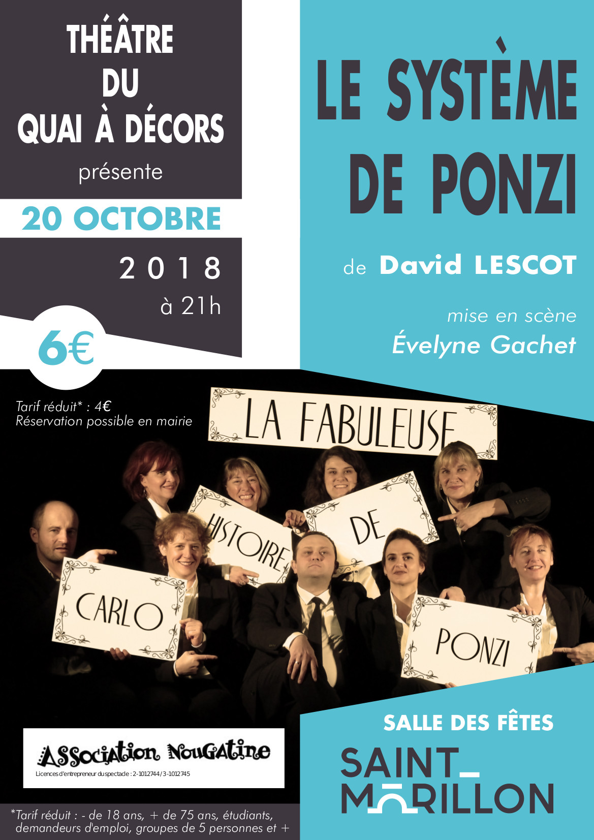 Carlo Ponzi affiche 4