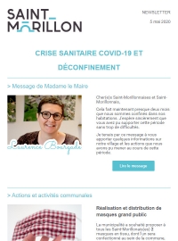 Newsletter 5 mai 2020