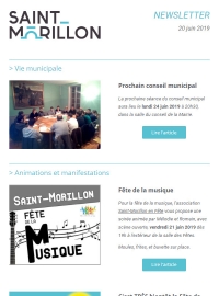 Newsletter 20 juin 2019