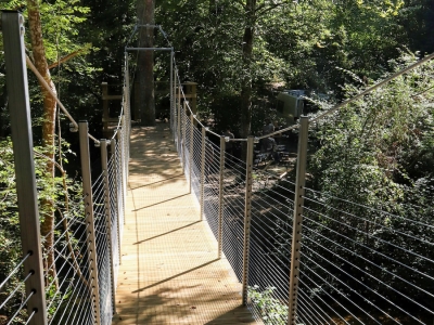 Une nouvelle passerelle sur le Gât-Mort !