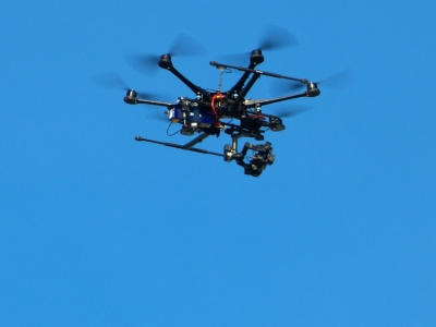 Inspection des lignes électriques HT ENEDIS par drone du 2 au 6 octobre 2023