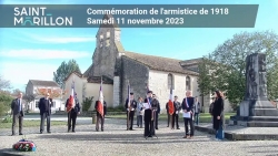 11 novembre 2023 : commémoration de l&#039;armistice de 1918