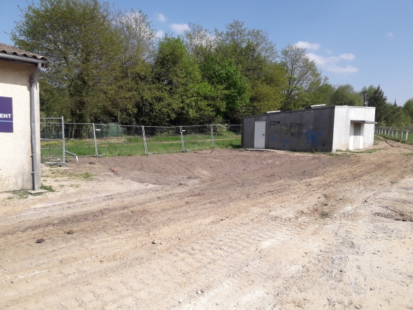 Les anciens vestiaires du stade enfin démolis