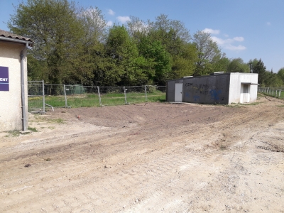 Les anciens vestiaires du stade enfin démolis