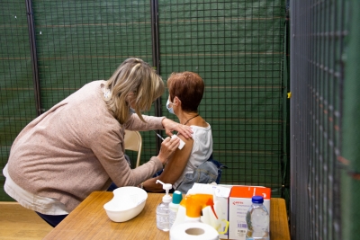 La Brède, centre de vaccination intercommunal Montesquieu